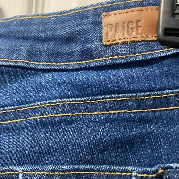 Paige Skyline Straight Jeans in Classic Blue Denim - Women’s Size 31 - Picture 7 of 14